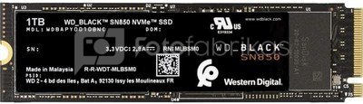 Western Digital Black SSD 1TB SN850 NvMe WDBAPY0010BNC-WRSN