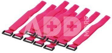 Wire Strap 500*20 mm, 10pcs, pink