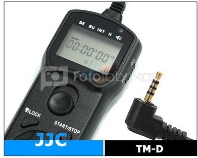 JJC Wired Timer Remote Controller TM D (Panasonic DMW RS1)