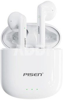 Wireless Bluetooth Earphones TWS Pisen LS03JL (white)