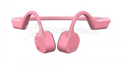 Wireless headphones with bone conduction technology Vidonn F3 - pink