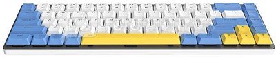 Wireless mechanical keyboard Dareu EK868 Bluetooth (white&blue&yellow))