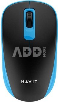 Wireless mouse Havit MS626GT (black and blue)