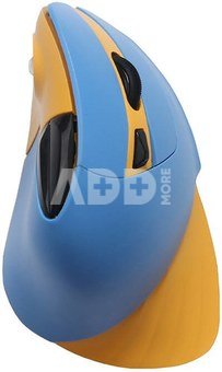 Wireless Vertical Mouse Dareu LM138G 2.4G 800-1600 DPI (blue-yellow)