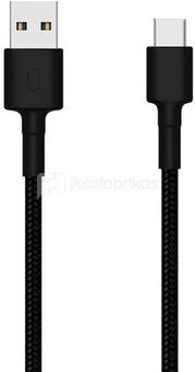 Xiaomi Mi Type-C Braided Cable SJV4109GL 1 m, Black, USB Type-A Male, USB-C Male