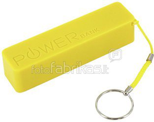 XLayer Powerbank Colour Line Yellow 2600 mAh
