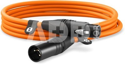XLR CABLE-3m orange - XLR/XLR kabel