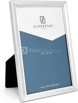 Zilverstad Perlrand silver 13x18 Metal Portrait narrow 7151231