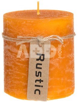 Žvakė oranžinė 7x7x7,5 cm Polar 306148