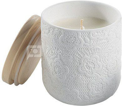 Žvakė sandalmedžio kvapo keramikiniame indelyje O1325 Q 310 gr