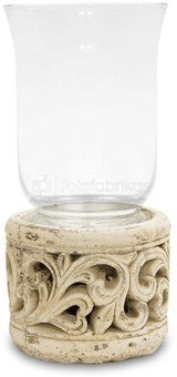 Žvakidė keramikinė su stiklu 22,5x11x11 cm 109665