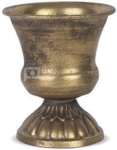 Žvakidė metalinė aukso sp. 5x7.5x7.5 cm 128798