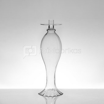 Žvakidė stiklinė XD1644-1 h 42 cm SAVEX