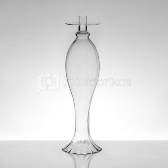 Žvakidė stiklinė XD1644-2 h 51 cm SAVEX