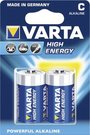 100x2 Varta High Energy Baby C LR 14 PU master box