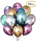 12 Inch Balloons Metal Colors (50pcs)