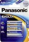 12x4 Panasonic Evolta LR 03 Micro maitinimo elementai