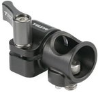 15mm Rod Holder to 1/4"-20 Adapter (Side Mounted) - Black