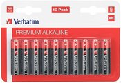 1x10 Verbatim Alcaline battery Migono AA LR 06 49875