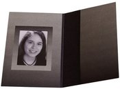1x100 Daiber Folders Passport Photograph,black/silver 36x50 mm