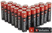 1x24 Verbatim Alkaline battery Micro AAA LR 03 PVC Box 49504
