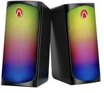 2.0 computer speakers for gamers Blitzwolf AA-GCR3, Bluetooth 5.0, RGB, AUX
