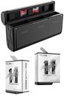 3-slot pocket charger box Telesin + 2 batteries for GoPro Hero 9 / Hero 10 / Hero 11 (GP-PT-G01)