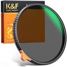 52mm Black Mist 1/4 and ND2-ND32 (1-5 Stop) Variable ND Lens Filter 2 in 1 with 28 Multi-Layer Coatings - Nano X Series