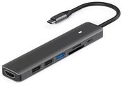 Adapter USB Type-C - HDMI, 3x USB Type-A, SD, TF, USB Type-C PD100W