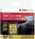 AgfaPhoto SDXC UHS II 64GB Professional High Speed U3 V90