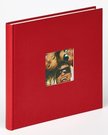 Albumas WALTHER FA-205-R Fun red 26X25/40psl, balti lapai | kampučiai/lipdukai | knyginio rišimo | viršelyje keičiama nuotrauka