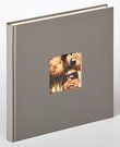 Albumas WALTHER FA-205-X Fun grey 26X25/40 psl, balti lapai | kampučiai/lipdukai | knyginio rišimo | viršelyje keičiama nuotrauka