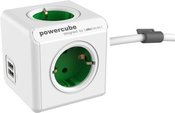 PowerCube Extended USB Green 1,5m cable