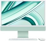 Apple iMac 24” 4.5K Retina, Apple M3 8C CPU, 10C GPU/8GB/512GB SSD/Green/INT Apple
