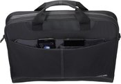 Asus Nereus Fits up to size 16 ", Black, Messenger - Briefcase, Shoulder strap, Waterproof