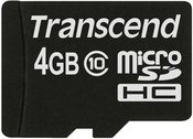 Transcend microSDHC 4GB Class 10