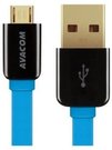 AVACOM MIC-40B USB CABLE - MICRO USB, 40CM, BLUE