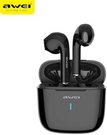 AWEI Bluetooth headphones 5.0 T26 TWS + dock station black