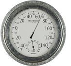 Barometras-termometras apvalus H:22 W:22 D:5 cm W7590 nk