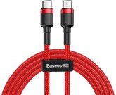 Baseus Cafule PD2.0 60W flash charging USB For Type-C cable (20V 3A) 2m Red