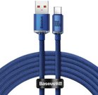 Baseus Crystal Shine cable USB to USB-C, 5A100W1.2m (blue)
