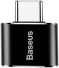 Baseus USB to USB Type-C Adapter 2.4A (Black)
