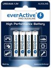 Baterijos LR03 everActive Pro Alkaline LR03 4xAAA