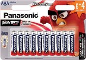 Batteries Panasonic LR03 EPS 6+4BP Angry Birds