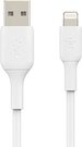 Belkin Lightning Lade/Sync Cable 3m, PVC, white, mfi certified