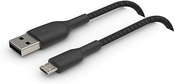 Belkin Micro-USB-Cable encased 1m black CAB007bt1MBK