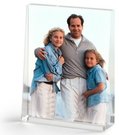 Big vertical crystal with photo (100 x 150 x 30mm)