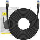 Braided network cable cat.7 Baseus Ethernet RJ45, 10Gbps, 10m (black)