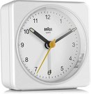 Braun BC 03 W quartz alarm clock analog white
