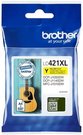 Brother LC421XLY Ink Cartridge, Yellow